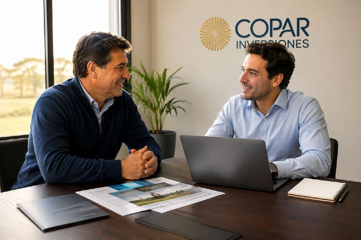 COPAR Inversiones — reunión de trabajo con nuestro equipo